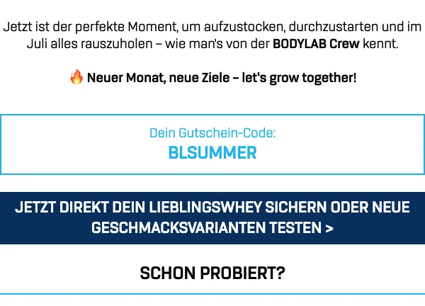 Bodylab Gutschein