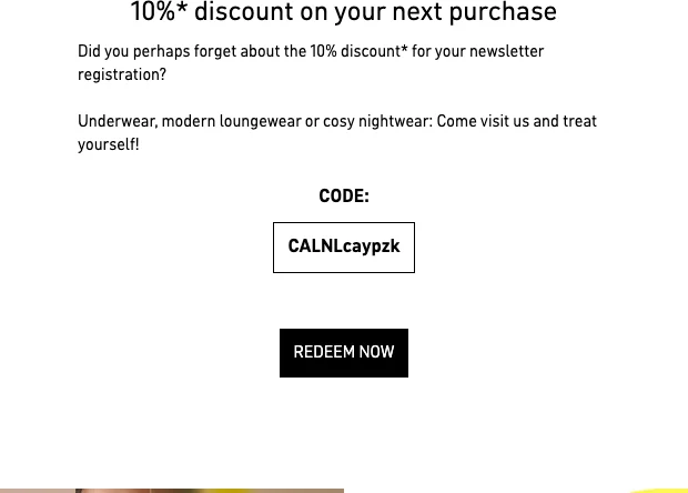Calida Gutscheincode