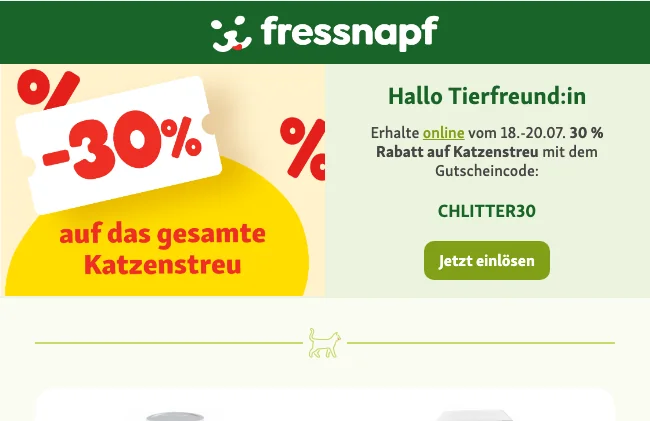 Fressnapf Gutschein