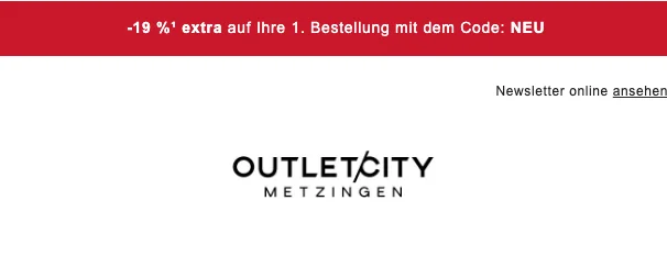 Outlet City Metzingen Gutschein