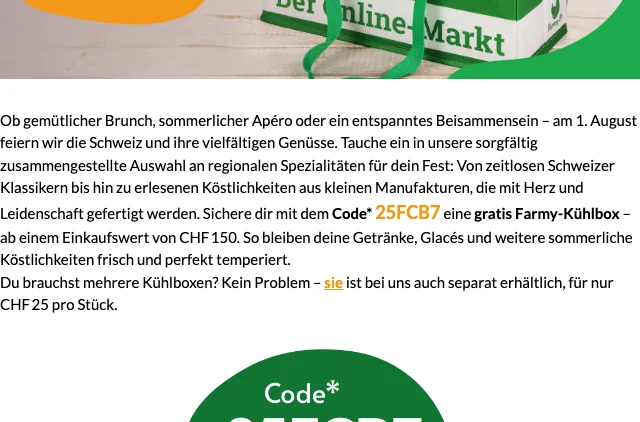 Farmy Gutscheincode