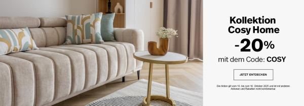 Nachweis des Gutscheins - Dekoria - Dekoria Gutscheincodes: 20% Rabatt auf die Kollektion Cosy Home - abgelaufen