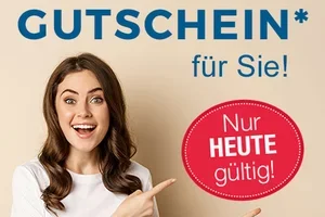 Nur heute: 10 Euro-Gutschein für Sie!