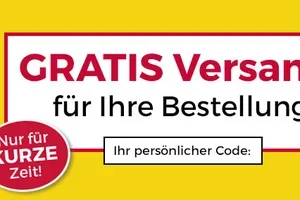 Versandkostenfreie Lieferung + Sommer-Schluss-Verkauf!