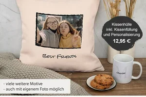 Personalisierte Produkte für gemütliches Wohnen!
