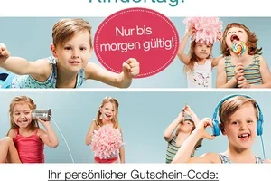 10 €-Gutschein zum Internationalen Kindertag!