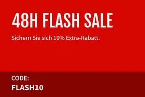 Nur 48h: FLASH SALE mit -10% EXTRA
