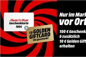 10 € geschenkt: Hol dir jetzt deine Golden Giftcard im Markt vor Ort! 🎁