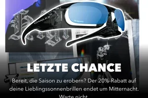 -20% enden heute