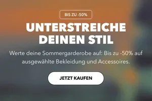Bis zu -50% auf Essentials für jeden Tag