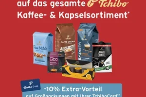 Jetzt -25% auf Tchibo Kaffee sparen☕