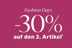 -30 % auf den 2. Artikel ✨ Stores only