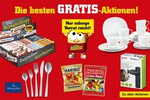 Die besten GRATIS-Aktionen! Nur solange Vorrat reicht!