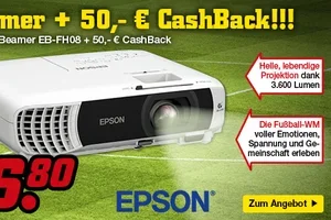 Los geht´s! Schnell noch einen EPSON Full-HD Beamer für beste Fußballunterhaltung sichern!