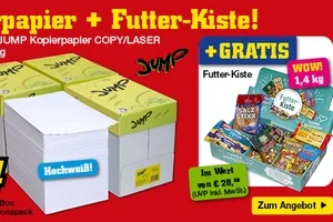Wow! GRATIS Naschbox beim Kauf von Kopierpapier!