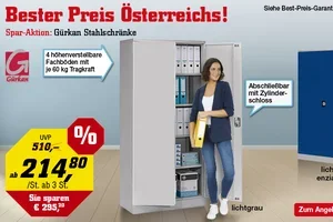 Wow! Stahlschrank und Bürostuhl zu unschlagbaren Preisen! Nur solange Vorrat reicht!