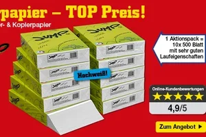 Wow! TOP-Kopierpapier zum TOP-Preis!