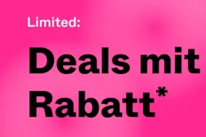 Ab jetzt:  Bis zu 60% Rabatt