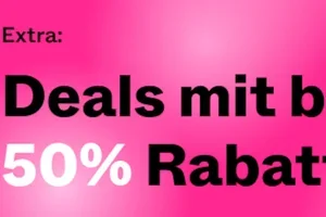 EXTRA: DEALS mit bis zu - 50% Rabatt
