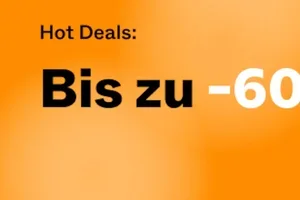 Hot Deals: Bis zu 60% Rabatt