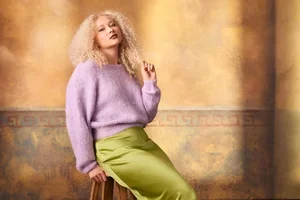 Softes Strick-Layering