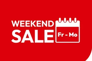 📢 Weekend Sale