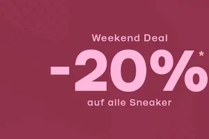 Nur noch bis morgen: -20 % auf alle Sneaker! ⏰