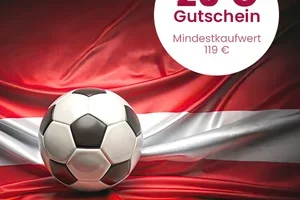 🚩Anpfiff für Österreich! Holen Sie sich Ihren 20€ Gutschein