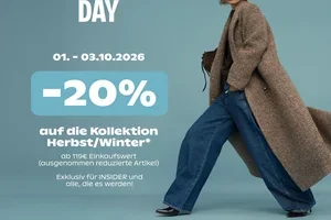 20%* auf die Herbst-/Winterkollektion 🍂