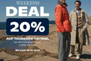 Nur noch heute: 20%* auf tausende Artikel⏳🍂
