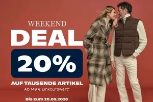 Nur noch bis morgen: 20%* auf tausende Artikel⏳