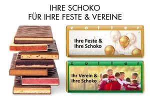 Ihre Schoko für Feste & Vereine 🎁