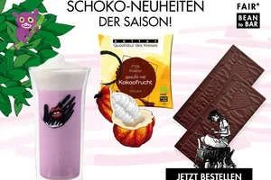 Schoko-Neuheiten #3 – Kakao von indigenen Kakaobauern bis hin zu lila Trinkschoko