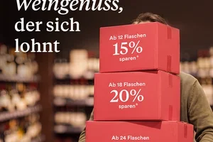 Bis zu 25 % auf ausgewählte Weine