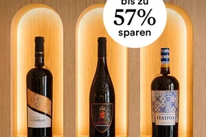 Bis zu 57 % Rabatt auf starke Rotweine