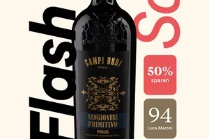 Flash Sale: 50 % auf 94-Punkte-Rotwein