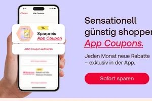 Bis zu -20 % mit App Coupons sparen.