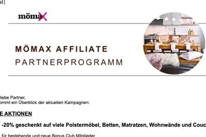 mömax AT: Neue Shop-Aktionen!