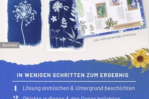 💙 Cyanotypie: Die Magie des Sonnendrucks ☀️