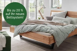 Bis zu 20 % auf Ihr neues Bettsystem!