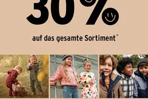 Online & Filiale: Jetzt 30% auf das gesamte Sortiment sparen