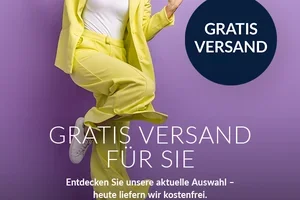 Unser Geburtstag, Ihr Vorteil: gratis Versand auf alles