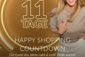 Bald startet Happy Shopping: Countdown-Angebote