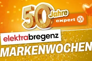 elektrabregenz Markenwochen: € 50 Jubiläums-Gutschein sichern