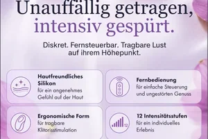0,00 € statt 70,00 € ⭐ Diskrete Klitorisreize mit Fernbedienung
