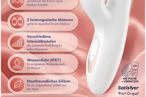 12,95 € statt 119,95 €! Rabbitvibrator mit Druckwellen 