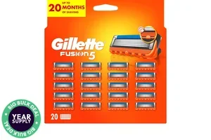 JETZT! 20x Gillette Fusion5 Rasierklingen für nur 39,95