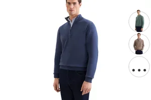 JETZT! Seidensticker Quarter Pullover | Herren für nur 24,95