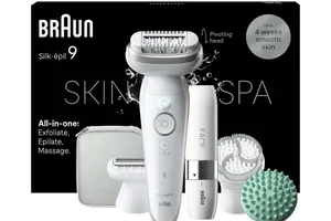 JETZT! Braun Silk·épil 9 SkinSpa 9-381 Epilierer  für nur 88,00
