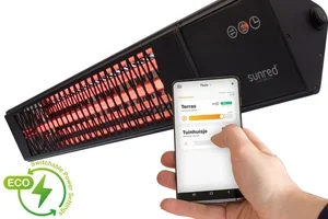 JETZT! Sunred Smart Heater Triangle Dark Wall | 2.500 W für nur 99,95